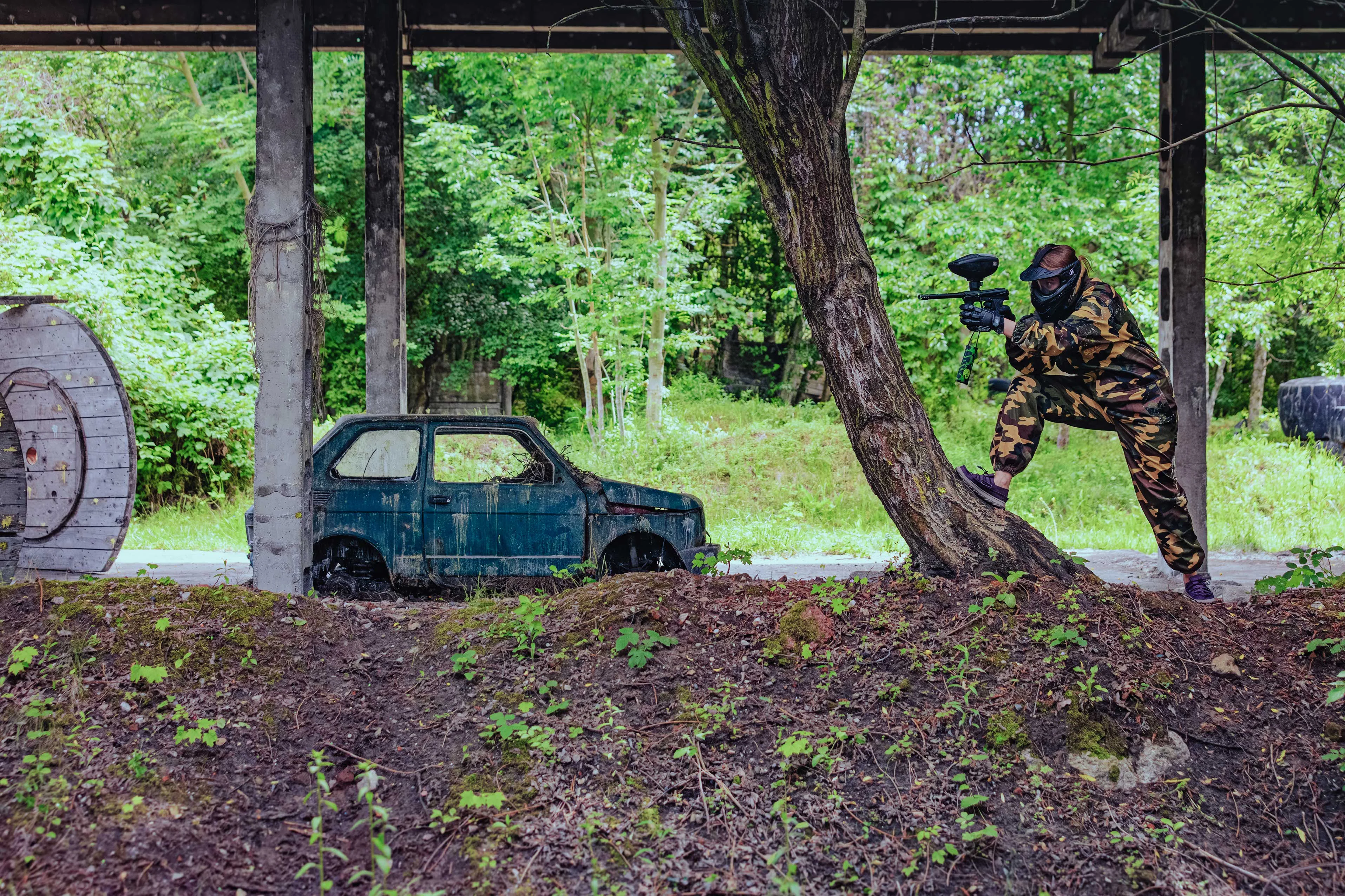 IMPREZY - Paintball Łódź, Manufaktura Paintball